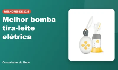 Melhor bomba tira-leite elétrica - Comprinhas do Bebê