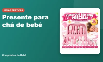 Presente para chá de bebê - Comprinhas do Bebê