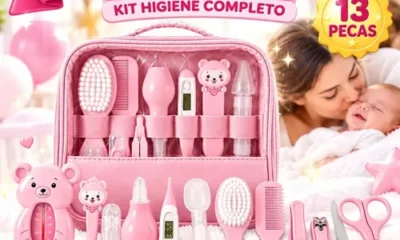 Kit de higiene para chá de bebê